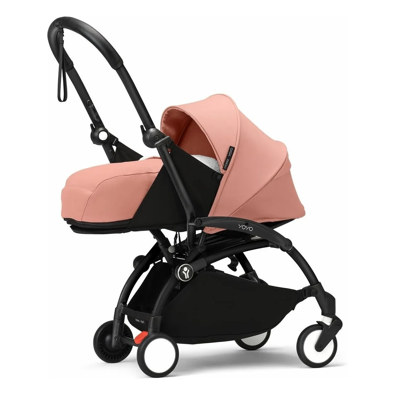 Stokke® - YOYO³ 0+ newborn stroller Black frame | Ginger
