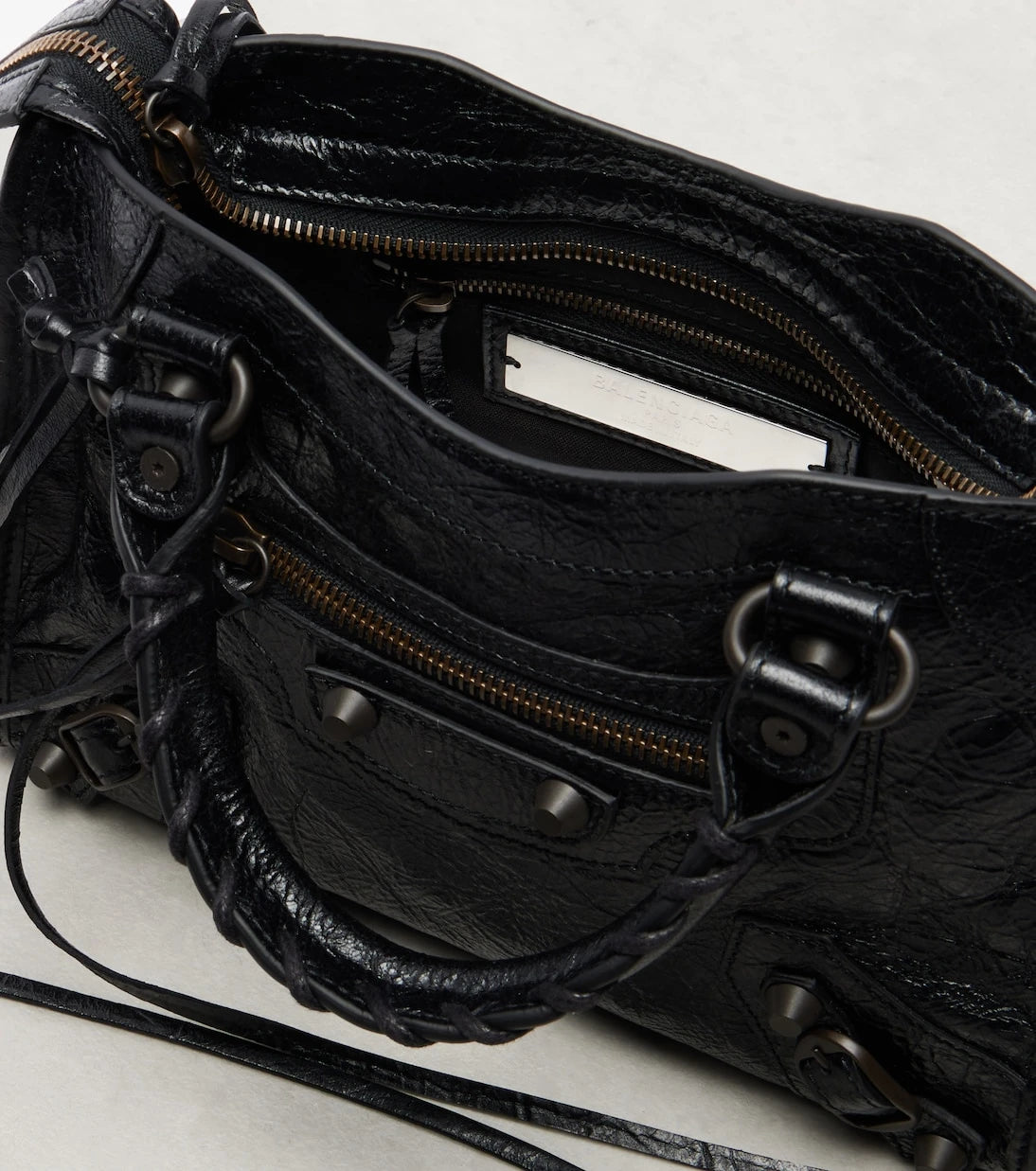Balenciaga - Le City Mini leather tote bag