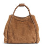 Max Mara Beige Small Teddy Marine Top-Handle Bag