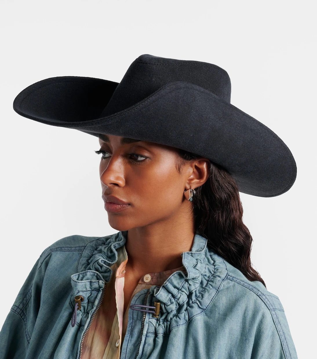 Ruslan Baginskiy - Denim cowboy hat