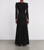 Black Embellished Sylvia Gown