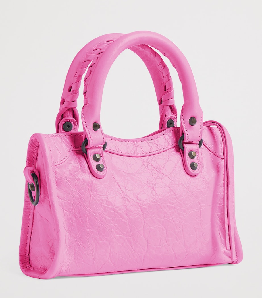 Balenciaga Pink Nano Le City Top-Handle Bag