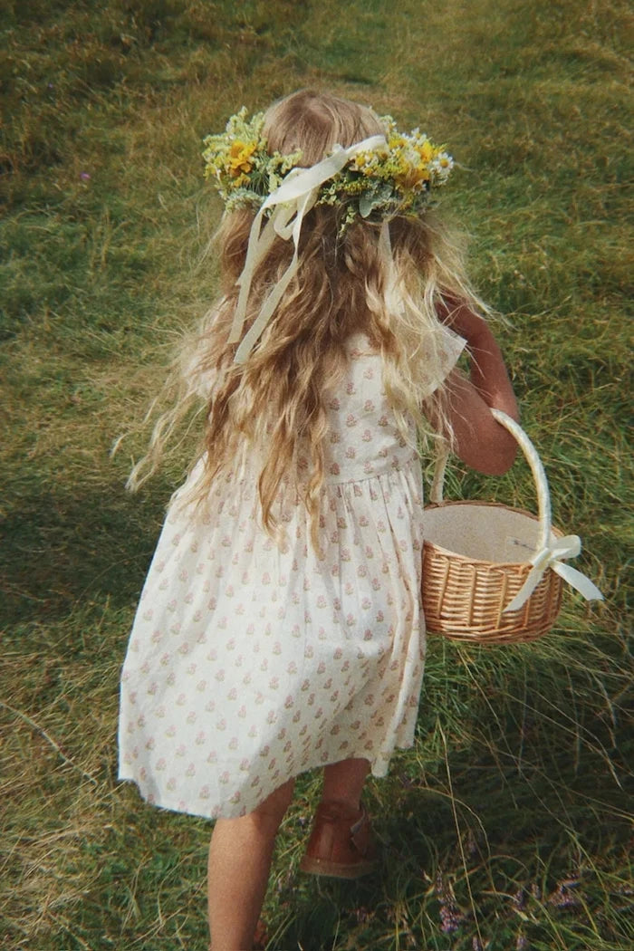 Konges Sløjd рокля от памук PACEY DRESS GOTS