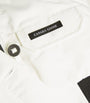 Canada Goose White Down-Filled Chilliwack Bomber Jacket