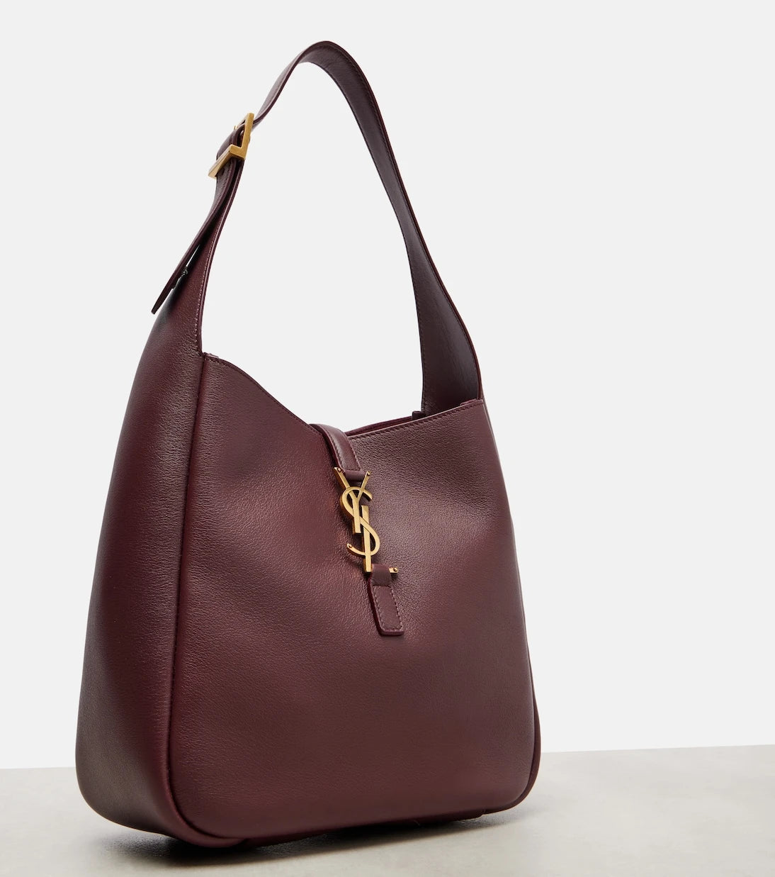 Saint Laurent - Le 5 à 7 Small leather tote bag