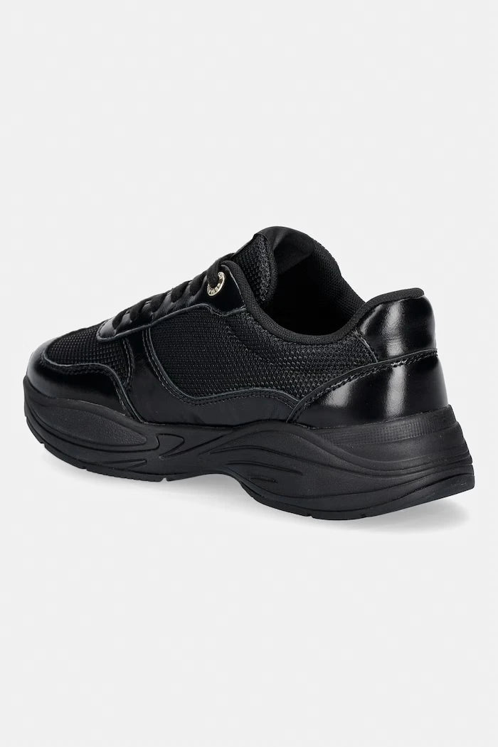 Tommy Hilfiger MODERN RUNNER SHINY LEATHER kadın spor ayakkabı