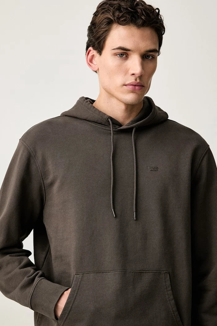 Levi's erkek kapüşonlu pamuklu sweatshirt THE ORIGINAL HM