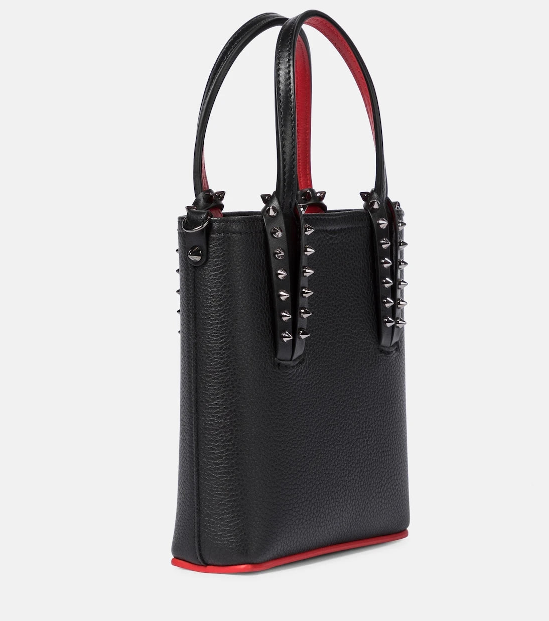 Christian Louboutin - حقيبة كاباتا ميني المصنوعة من الجلد