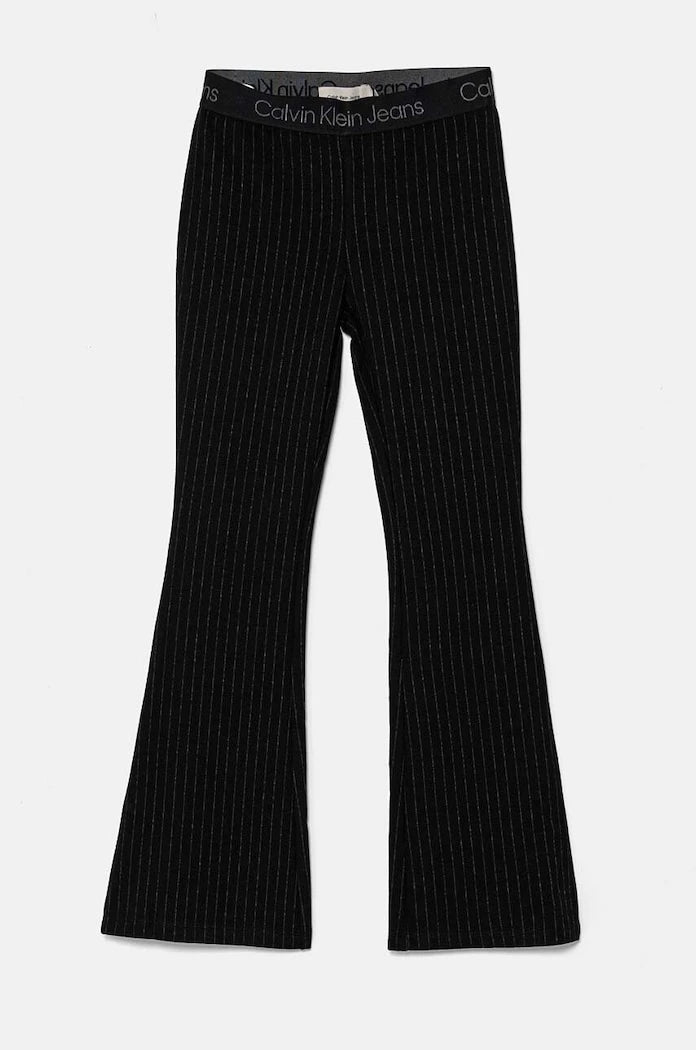 Детски панталон Calvin Klein Jeans PINSTRIPE FLARE