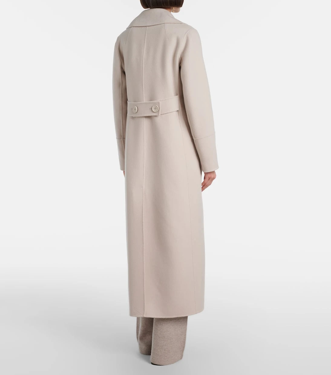 'S Max Mara - Custodi double-breasted virgin wool coat