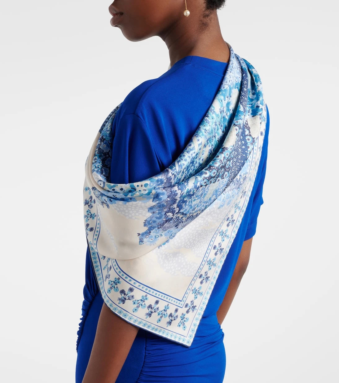 Ferragamo - Printed silk scarf