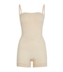 Skims Nude Seamless Sculpt Strapless Shorts Bodysuit