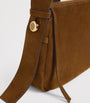 Suede Romy Shoulder Bag