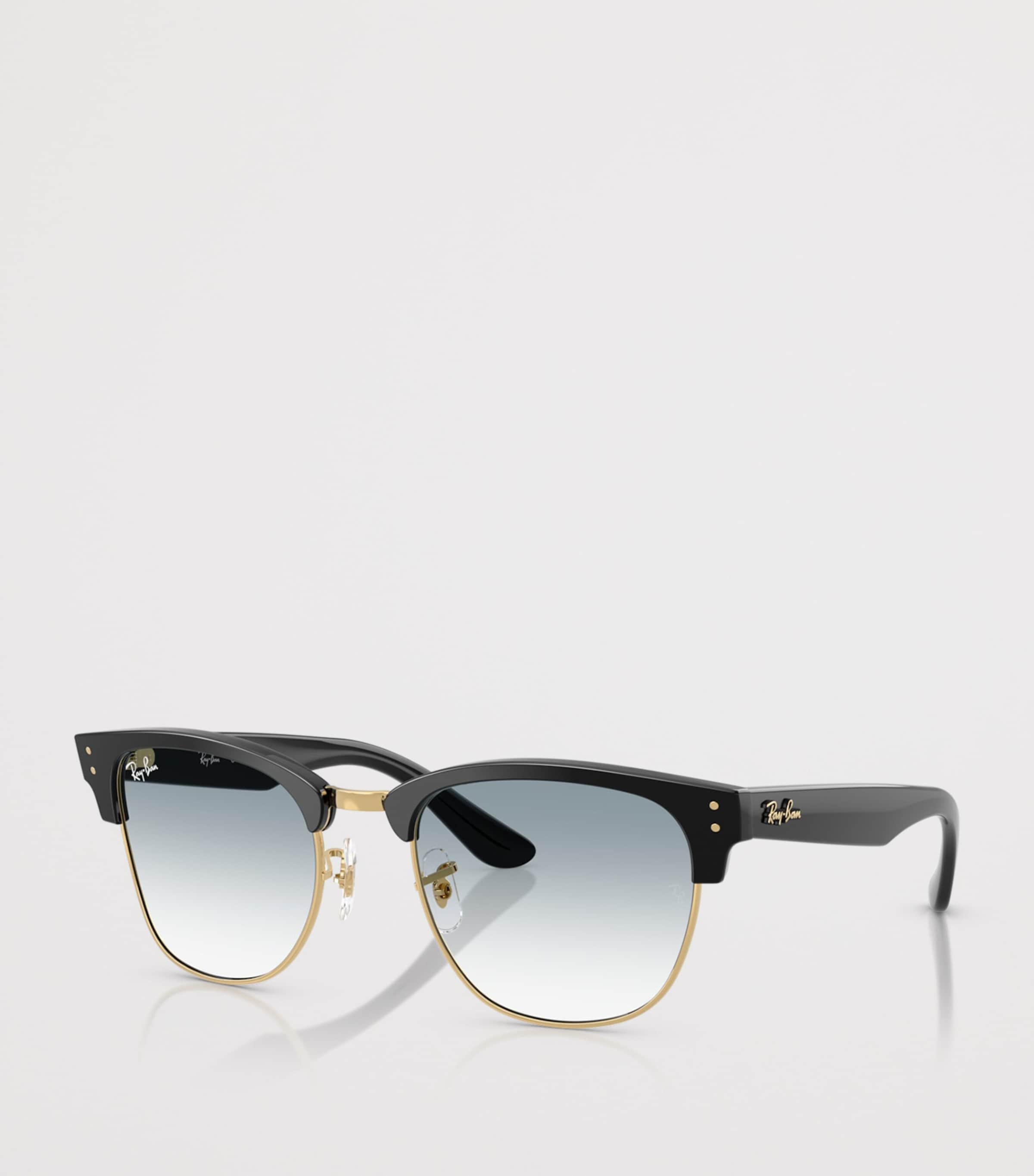 Black Clubmaster Reverse Square Sunglasses