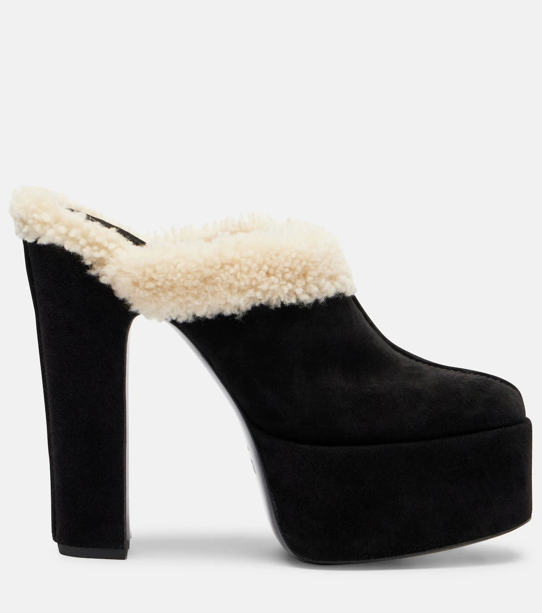 Paris Texas - Malena 145 suede platform mules