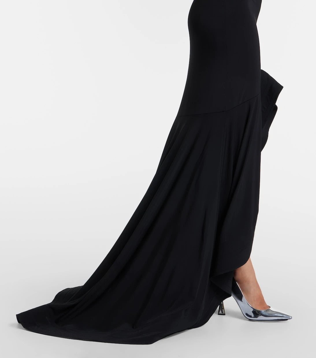 Stella McCartney - Crêpe jersey gown