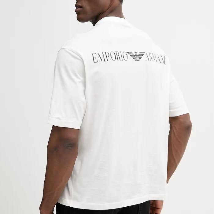 Памучна тениска Emporio Armani