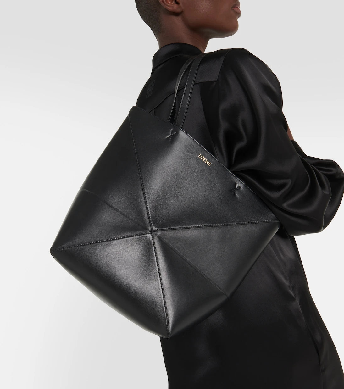 Loewe - Puzzle Fold Medium leather tote bag