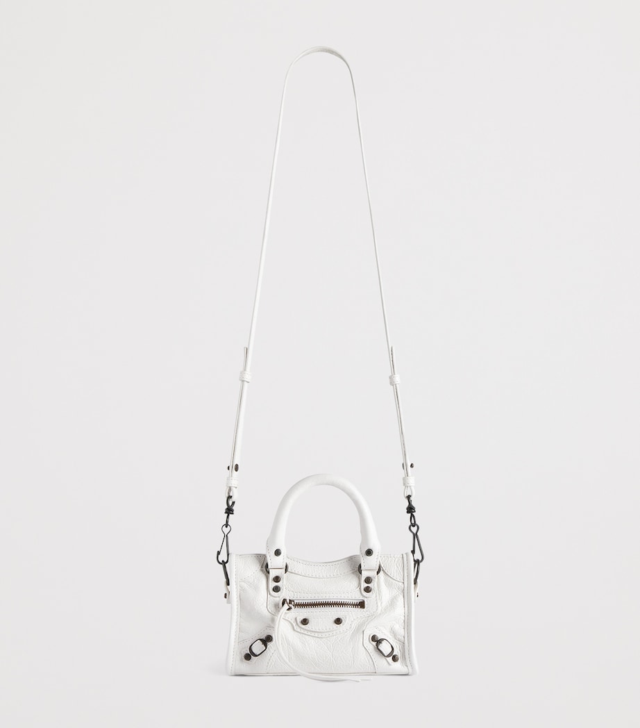 Balenciaga Nano Leather Le City Top-Handle Bag