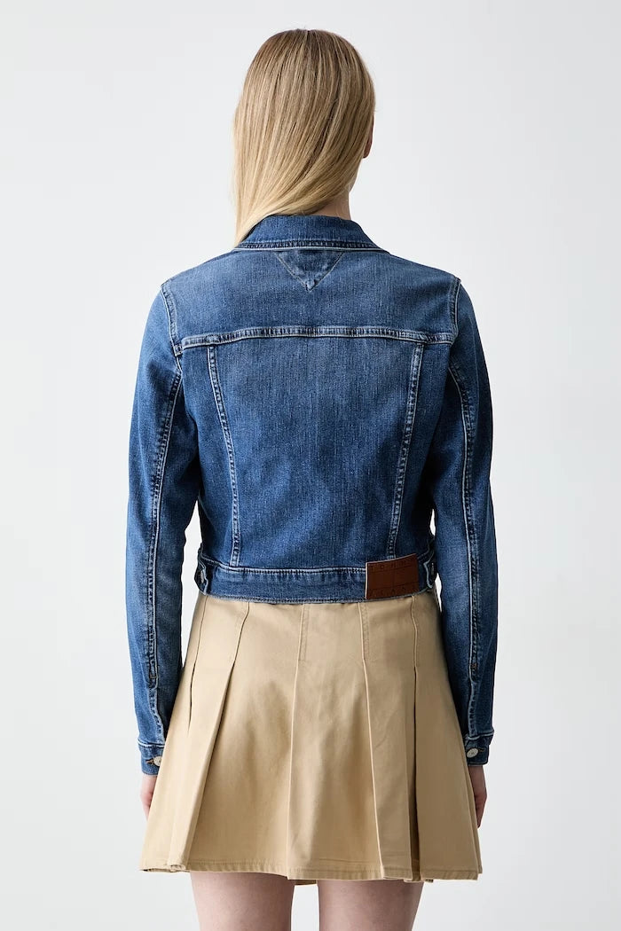 Tommy Jeans geçiş mevsimi kadın denim ceket