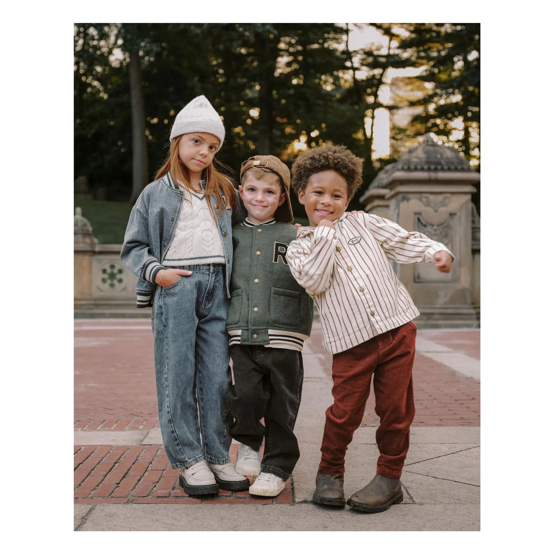 Rylee + Cru - Varsity jacket | Green