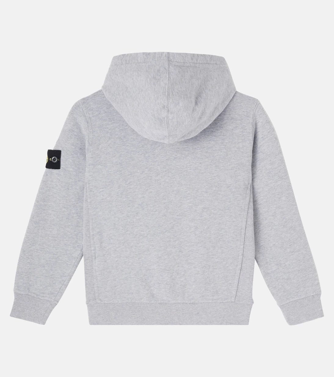 Stone Island Junior - Compass cotton fleece hoodie