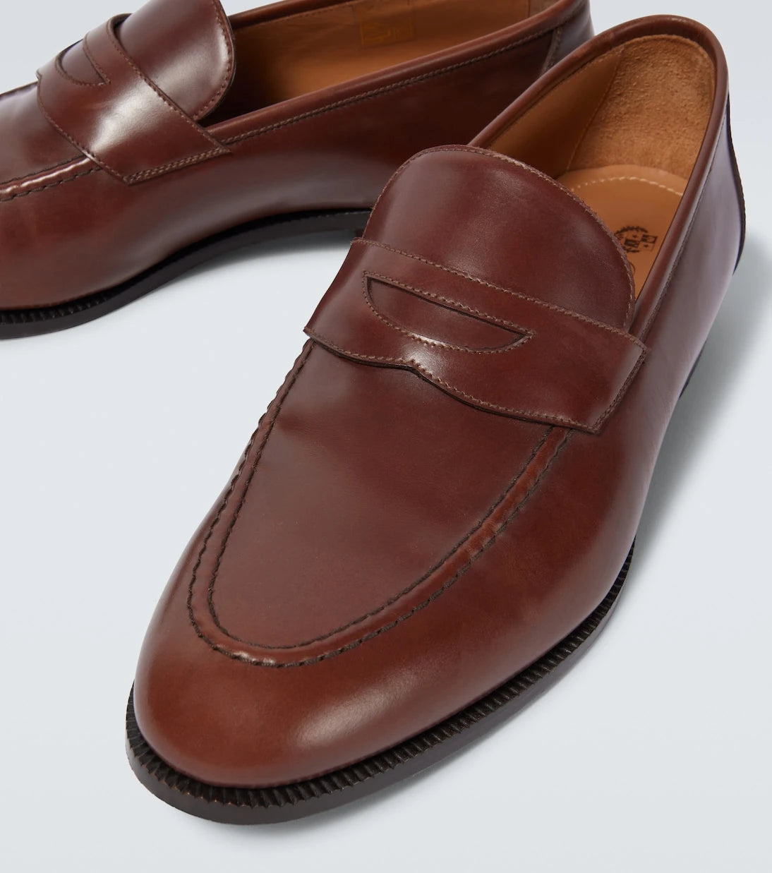 Loro Piana - Sergio leather penny loafers