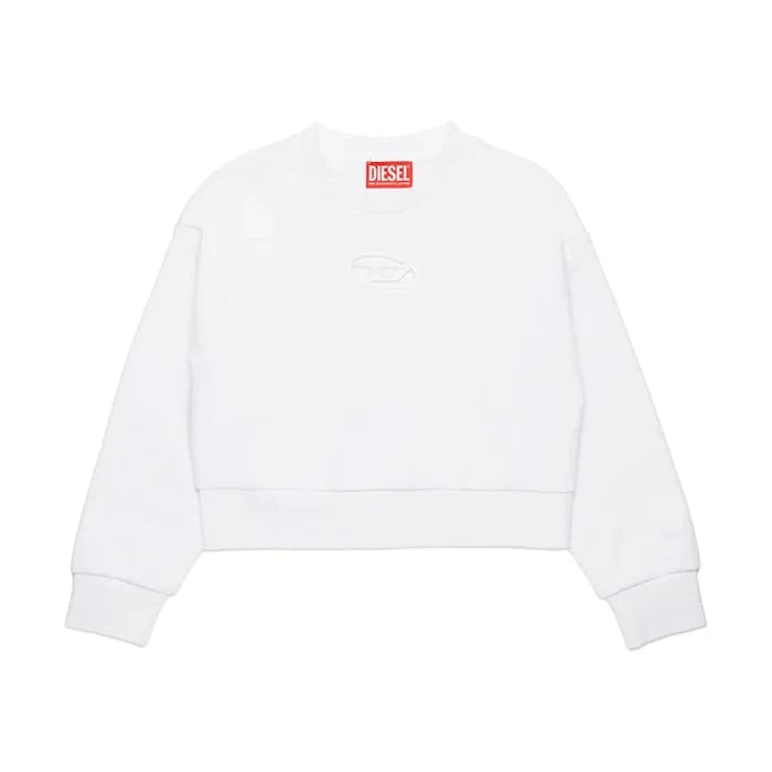 Diesel STRASLIUM SWEAT-SHIRT Çocuk Pamuklu Sweatshirt