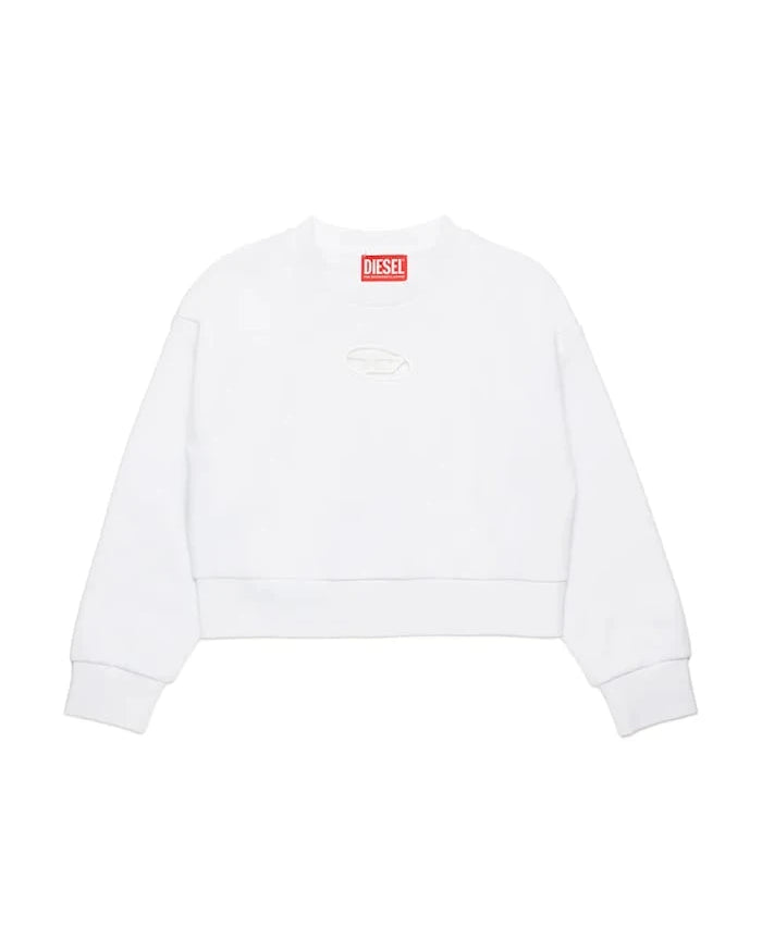 Diesel STRASLIUM SWEAT-SHIRT Çocuk Pamuklu Sweatshirt