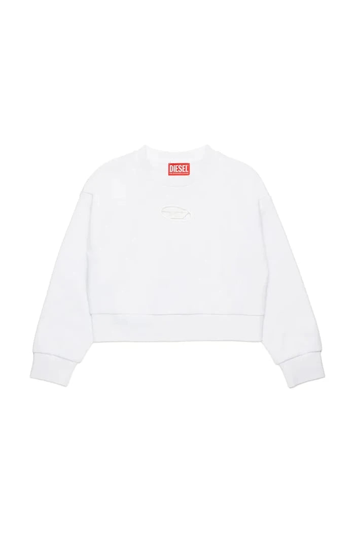 Diesel STRASLIUM SWEAT-SHIRT Çocuk Pamuklu Sweatshirt