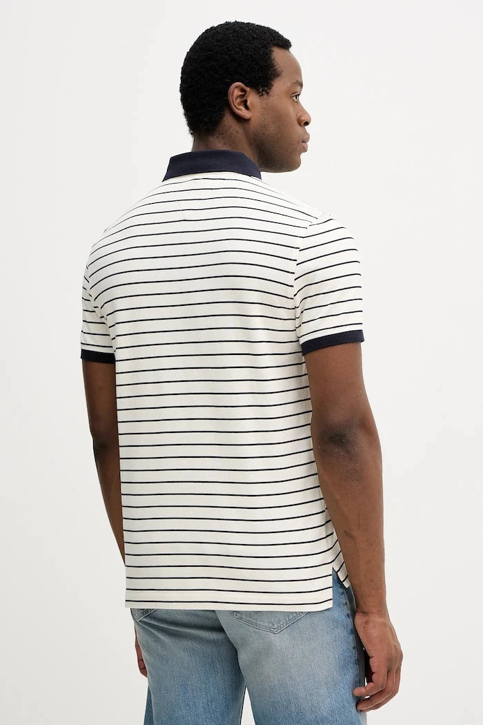 Tommy Hilfiger erkek pamuk elastan polo yaka tişört