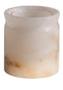 Alabaster Marble Vessel and Bergamot & Mandarin Candle (250g)