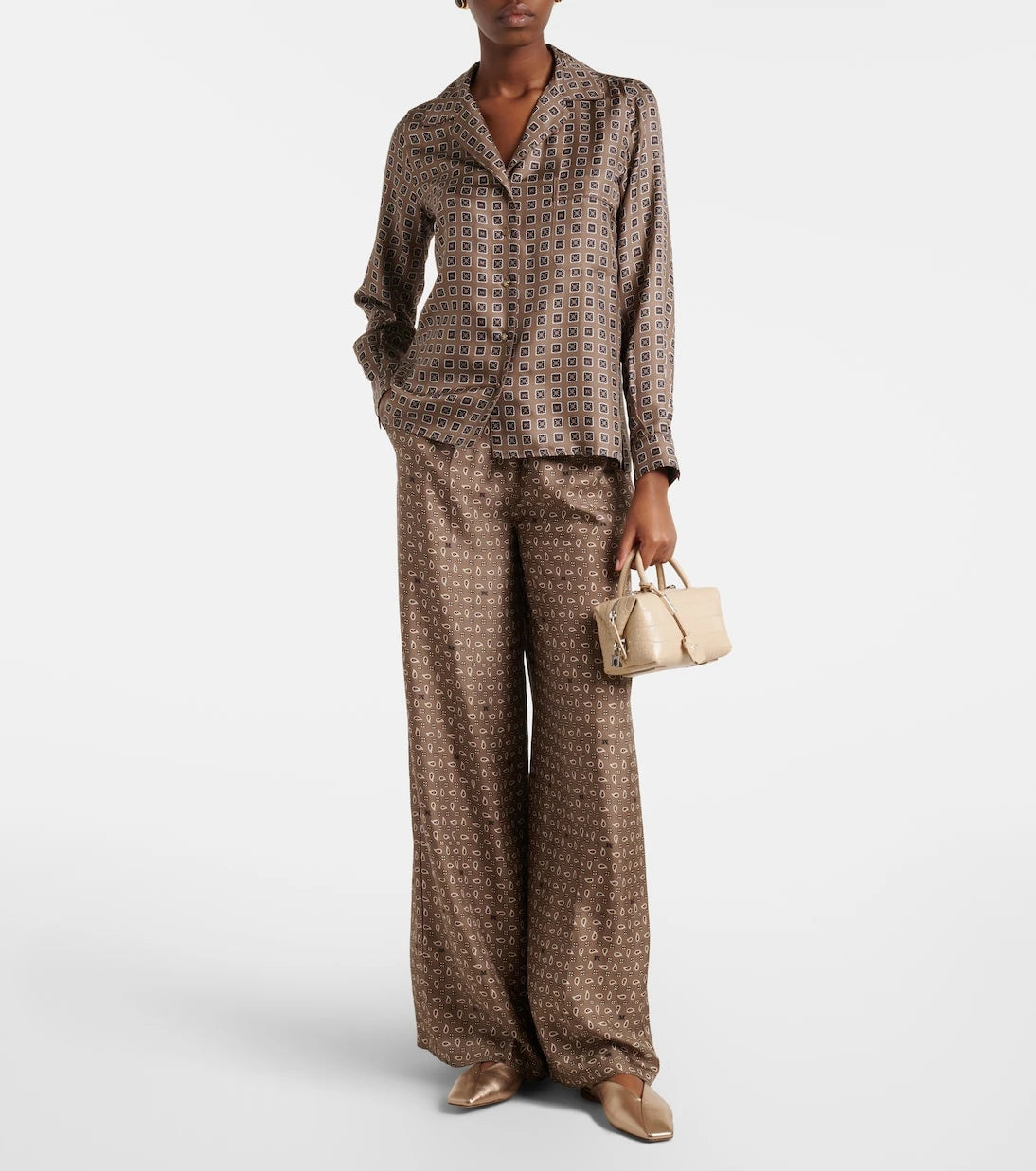 Max Mara - Boston leather tote bag