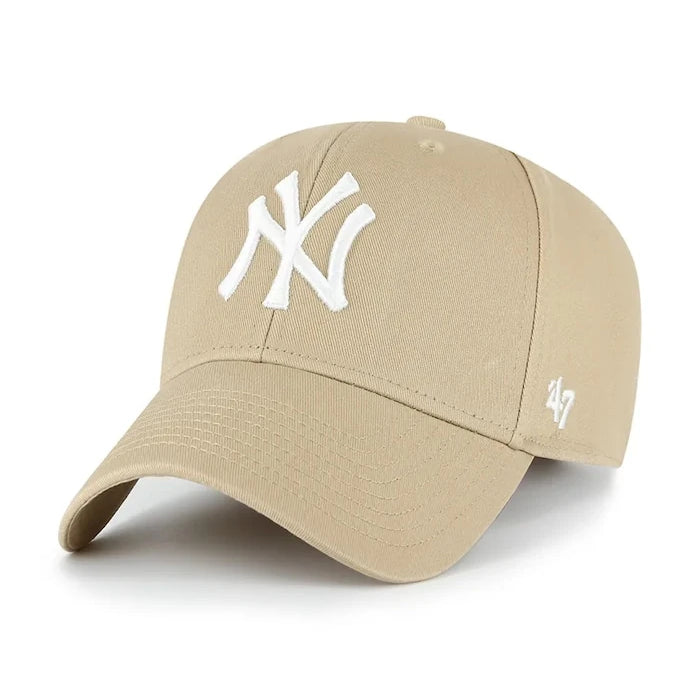 Памучна шапка с козирка 47 brand MLB New York Yankees