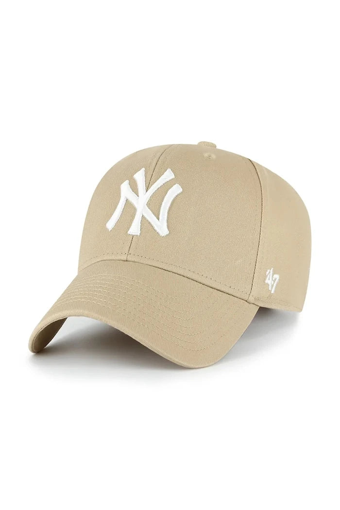 Памучна шапка с козирка 47 brand MLB New York Yankees