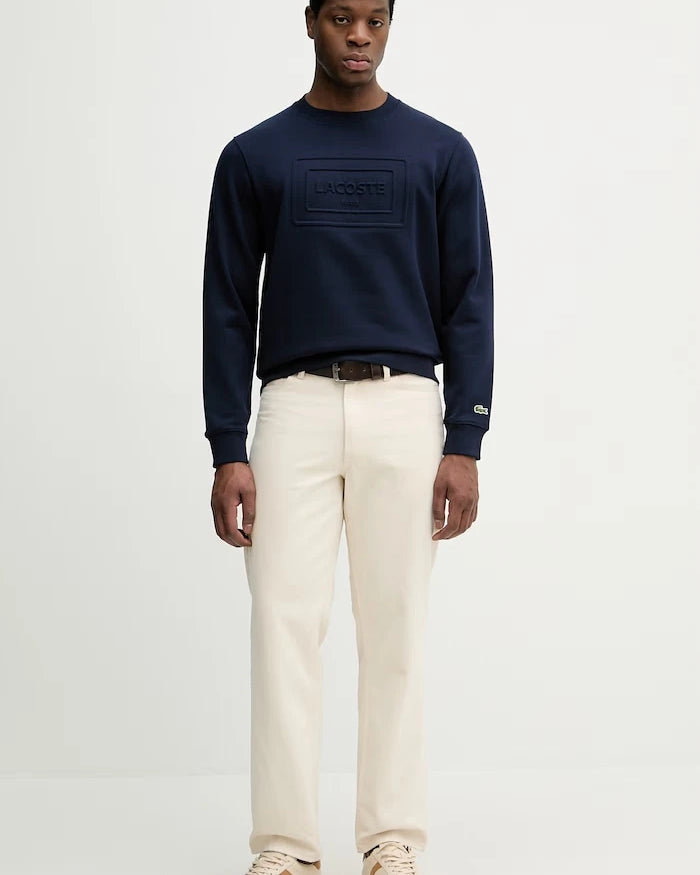 Lacoste Erkek Pamuklu Sweatshirt