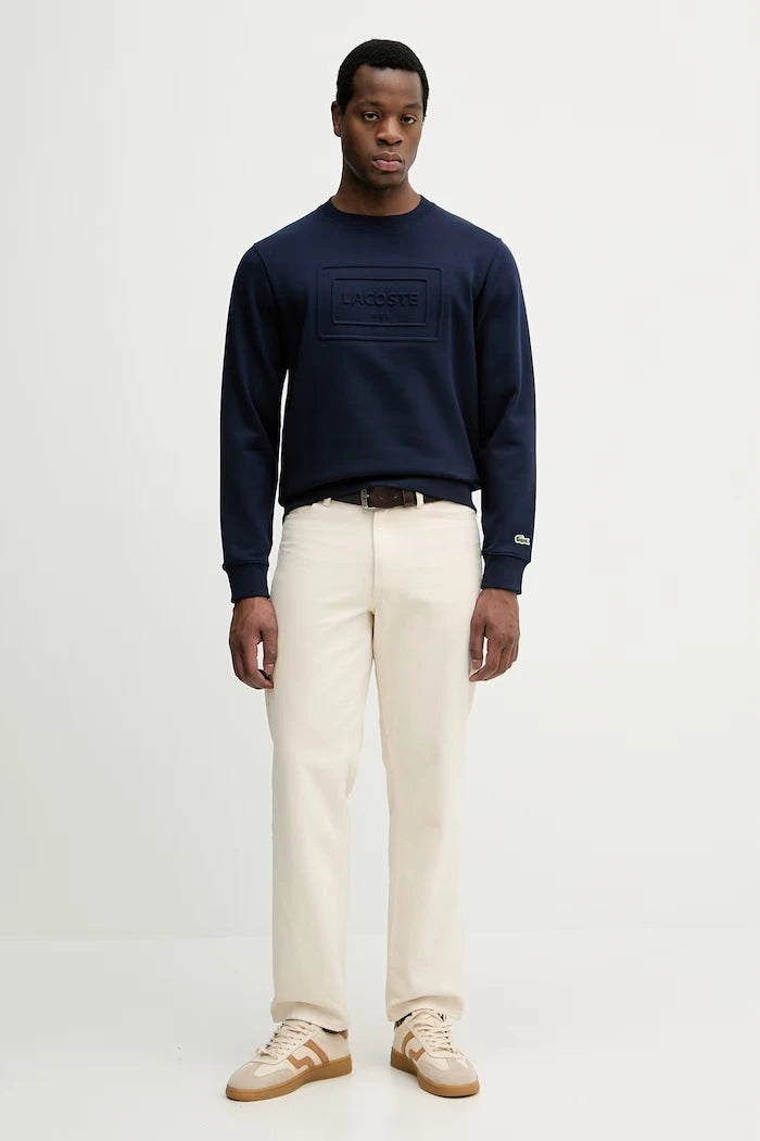 Lacoste Erkek Pamuklu Sweatshirt