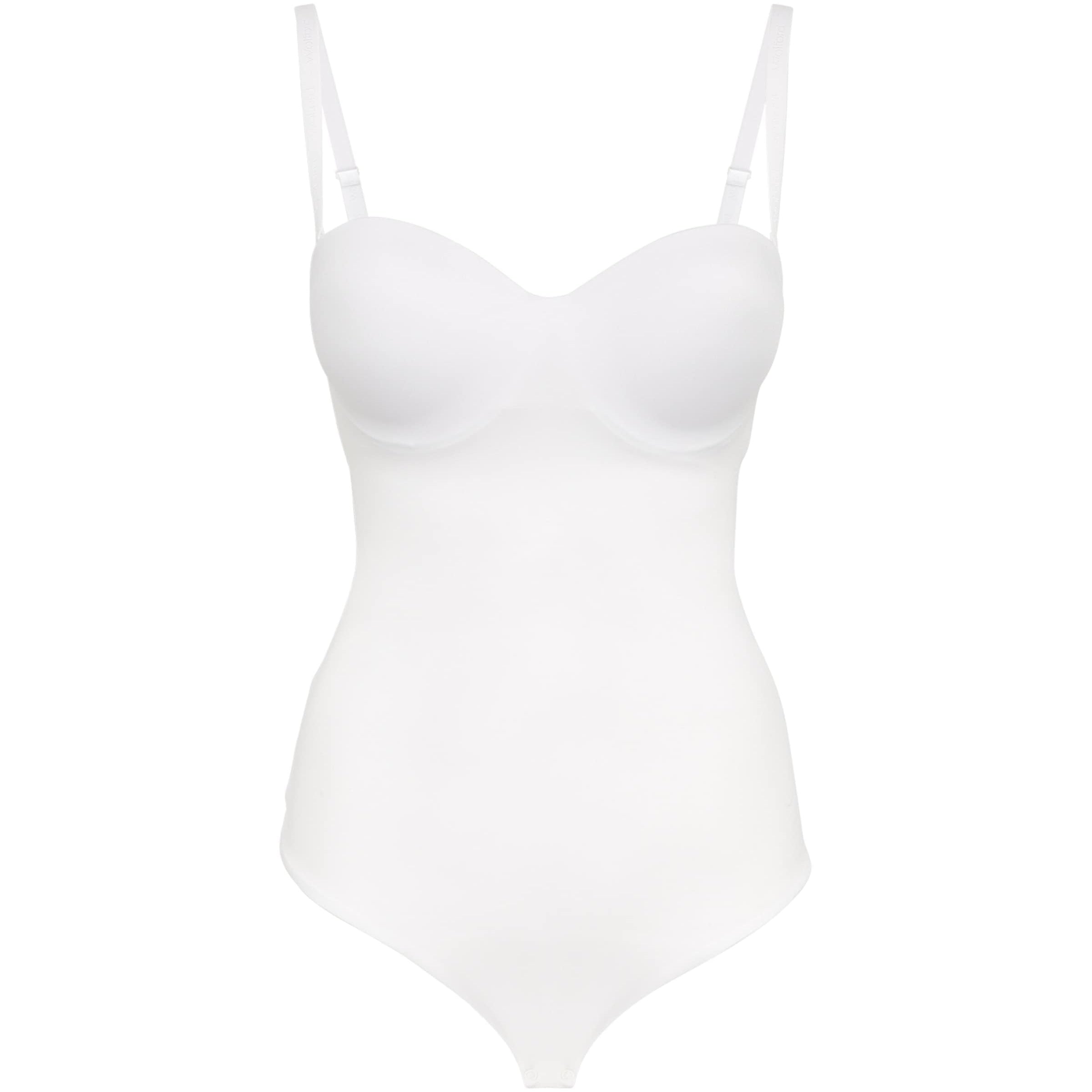 Wolford White Mat de Luxe Form Bodysuit