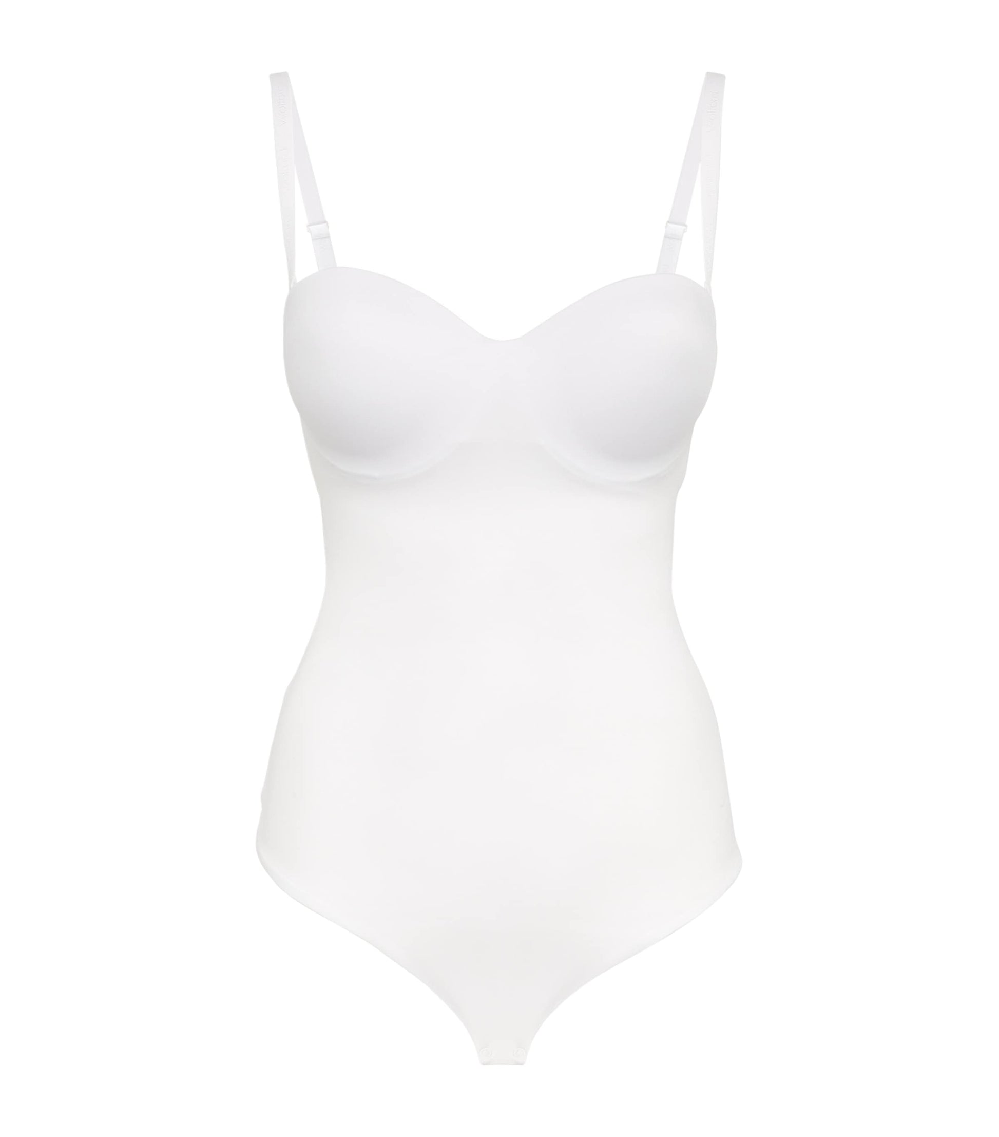 Wolford White Mat de Luxe Form Bodysuit