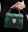 Aspinal Of London Green Mini Mayfair Top-Handle Bag