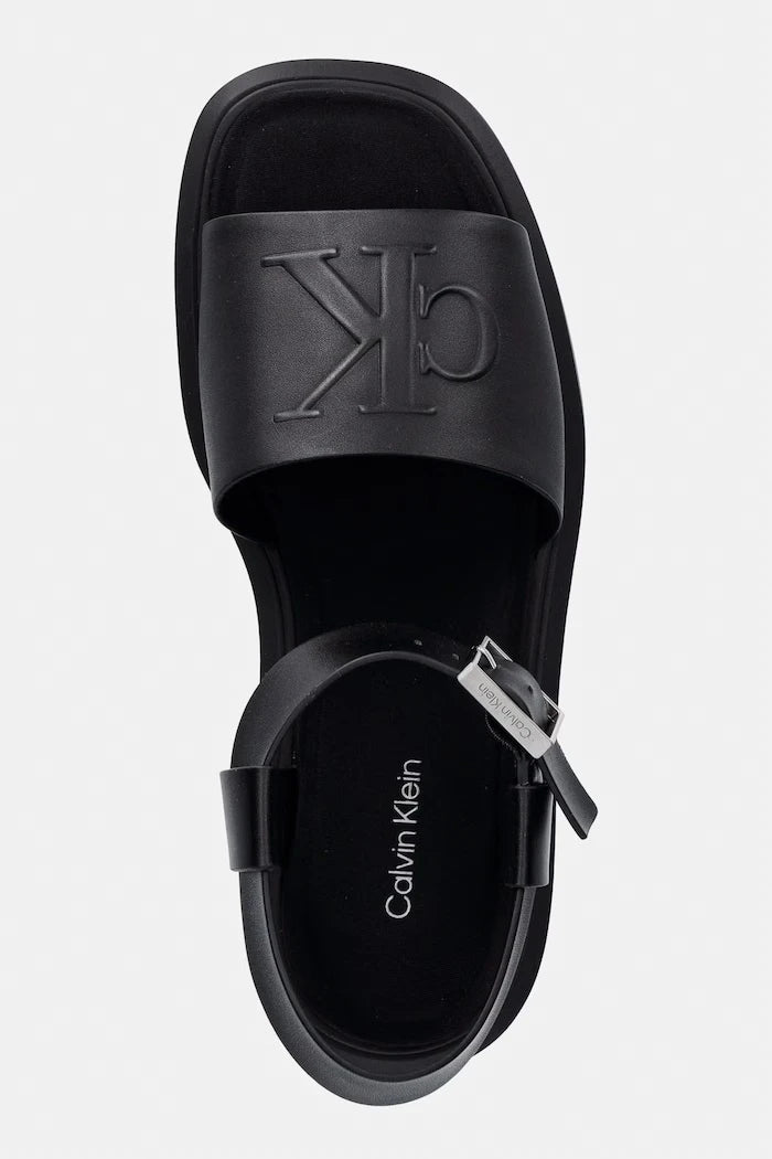 Calvin Klein сандали дамски CHUNKY SANDAL LTH MG