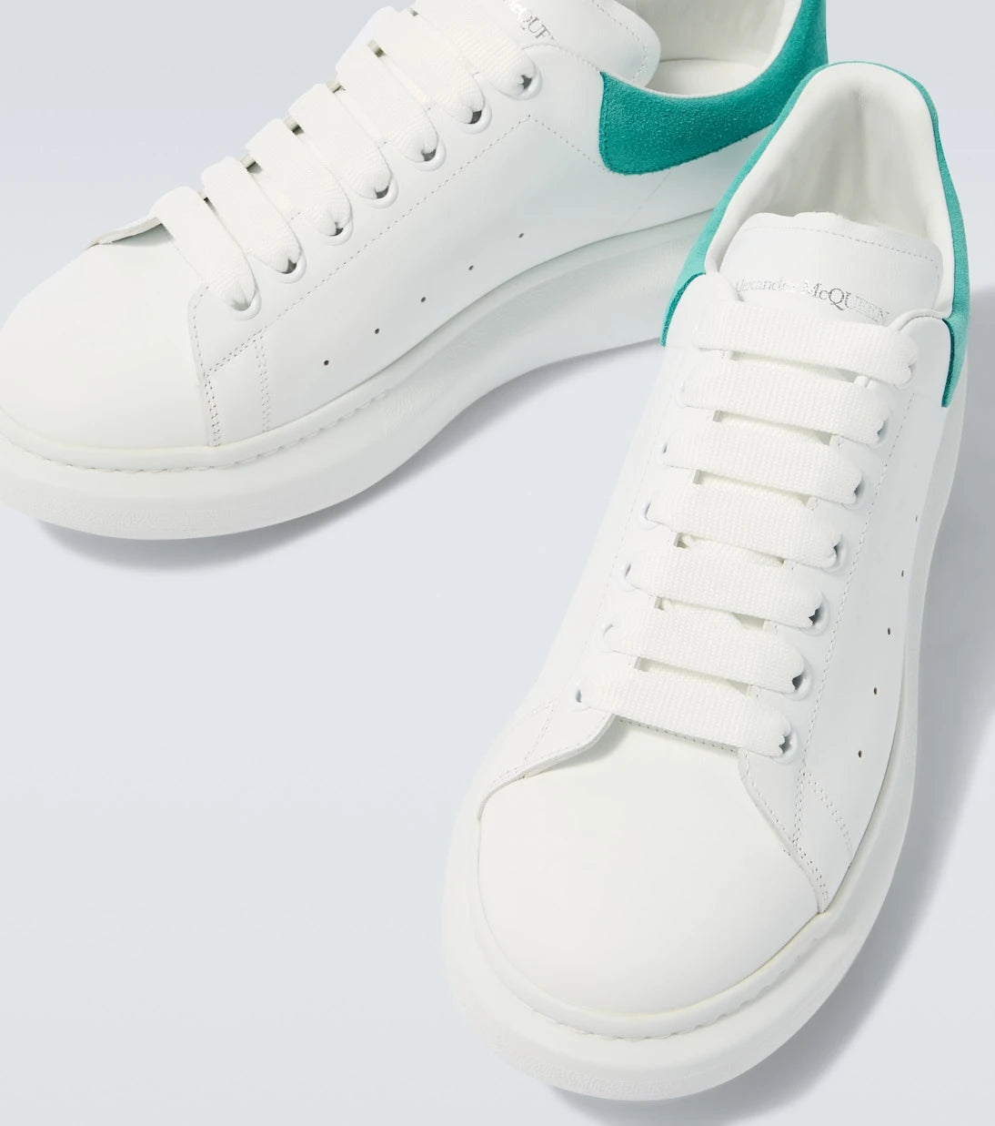 McQueen - Oversized leather sneakers