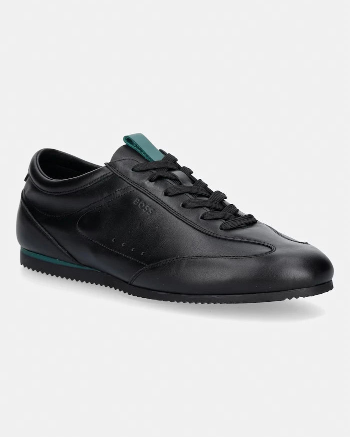 BOSS x Aston Martin Lineor Erkek Deri Sneaker