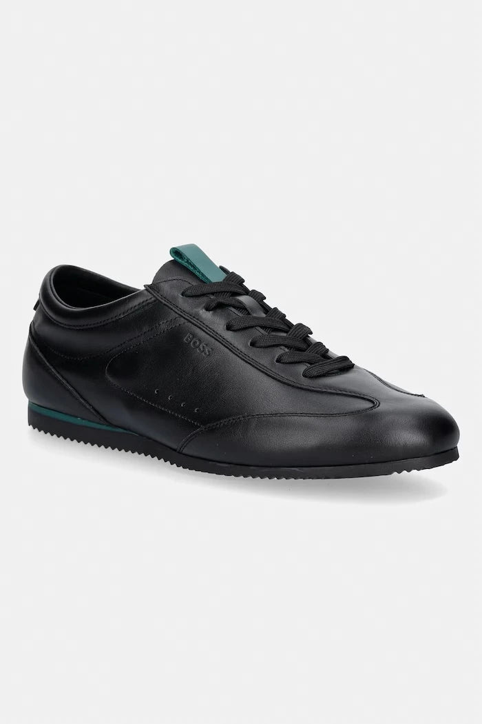 BOSS x Aston Martin Lineor Erkek Deri Sneaker