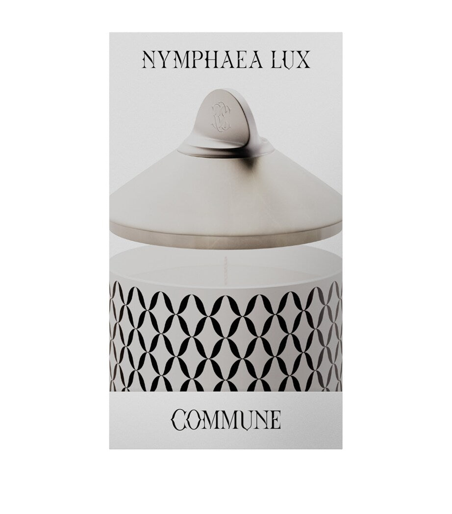 Nymphaea Lux Scented Candle with Cover (400g)