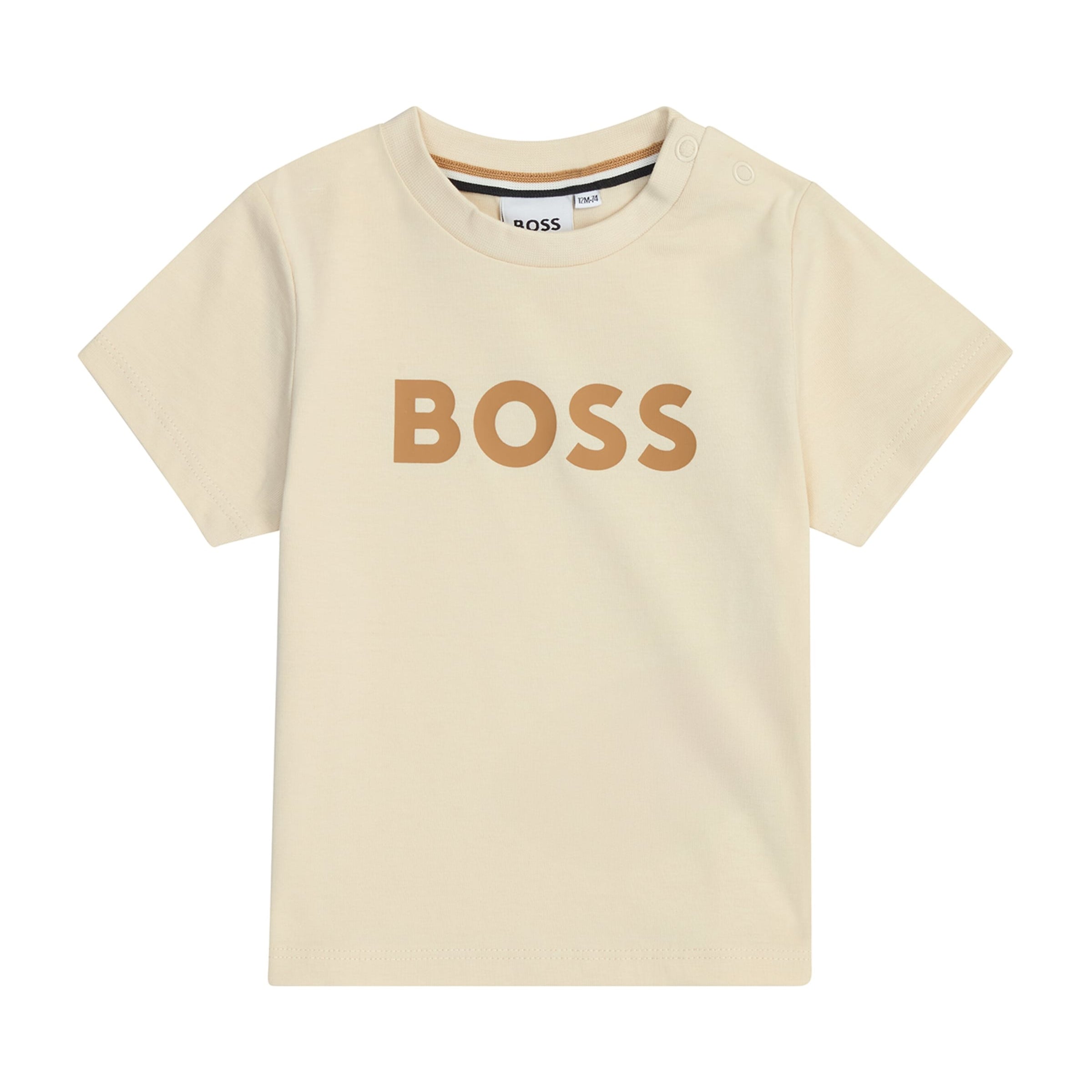 BOSS Kidswear Cotton Logo T-Shirt (3 Months-3 Years)