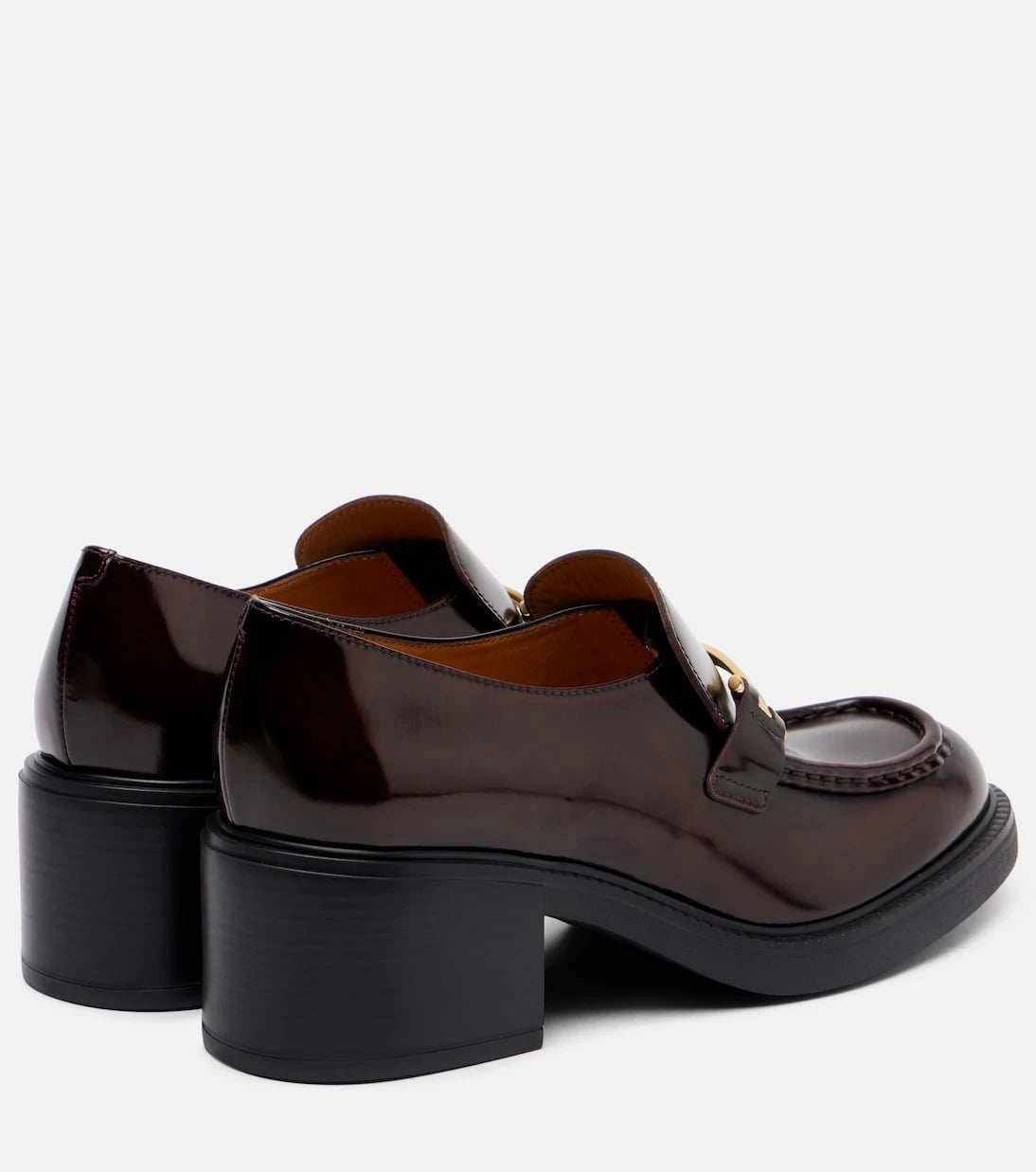 Tod's - 60 leather loafer pumps