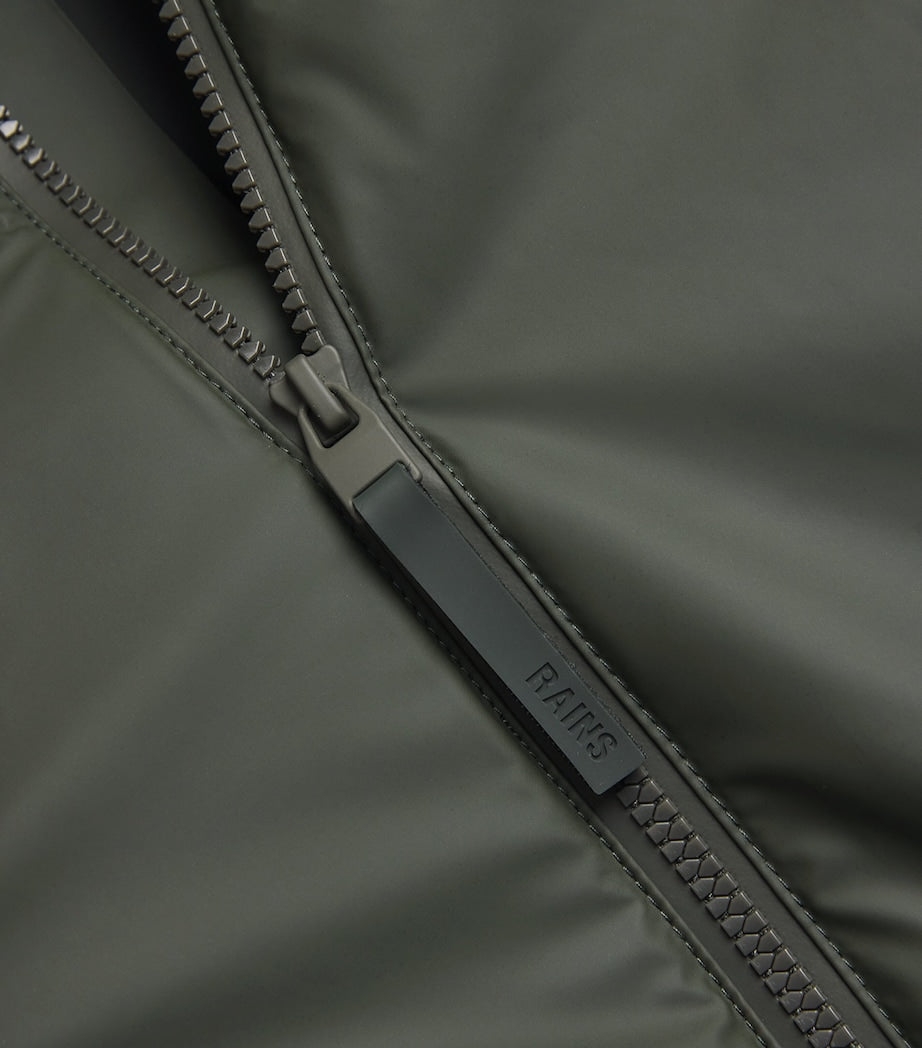 Green Waterproof Long Lohja Jacket