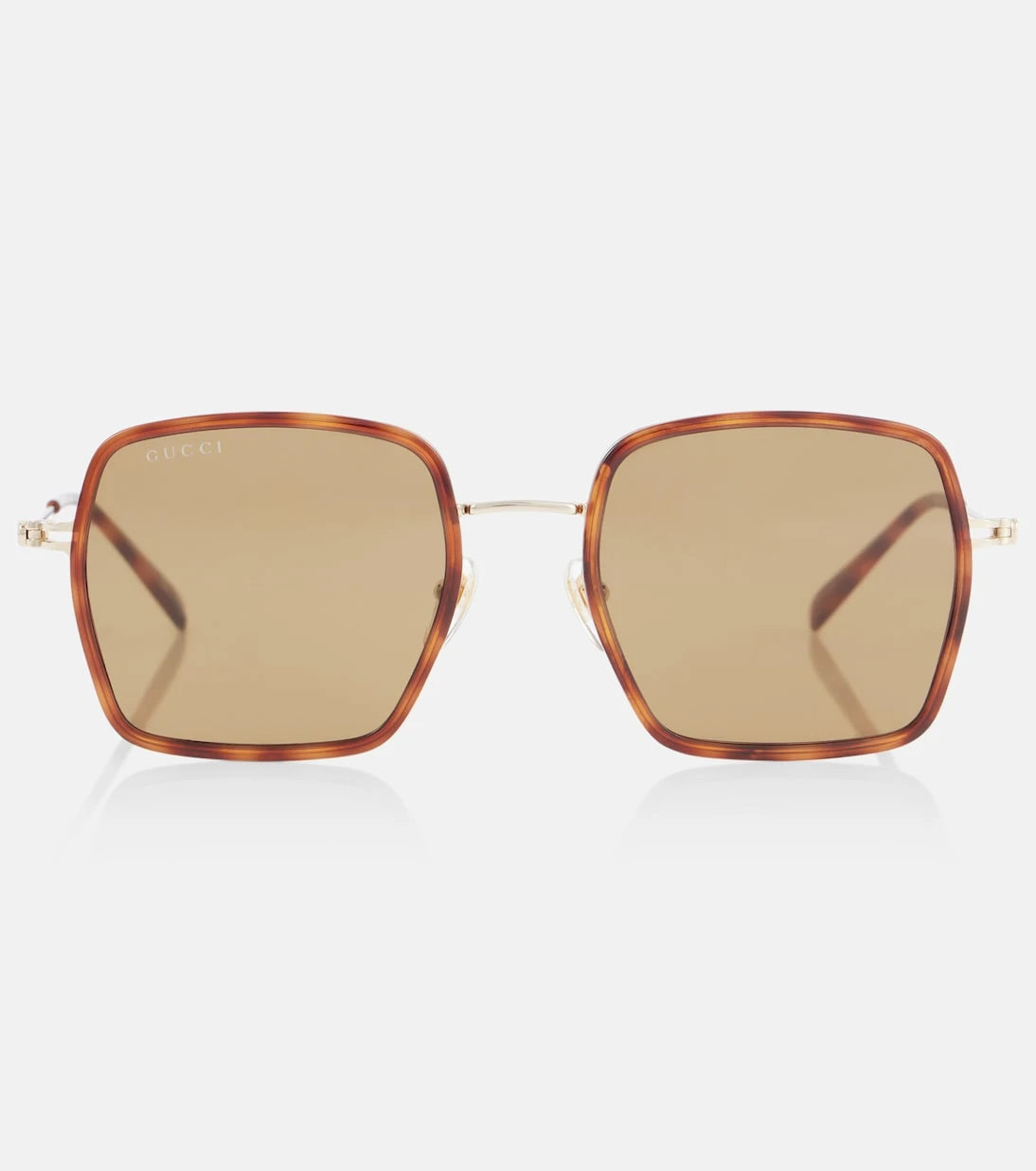Gucci - Logo square sunglasses
