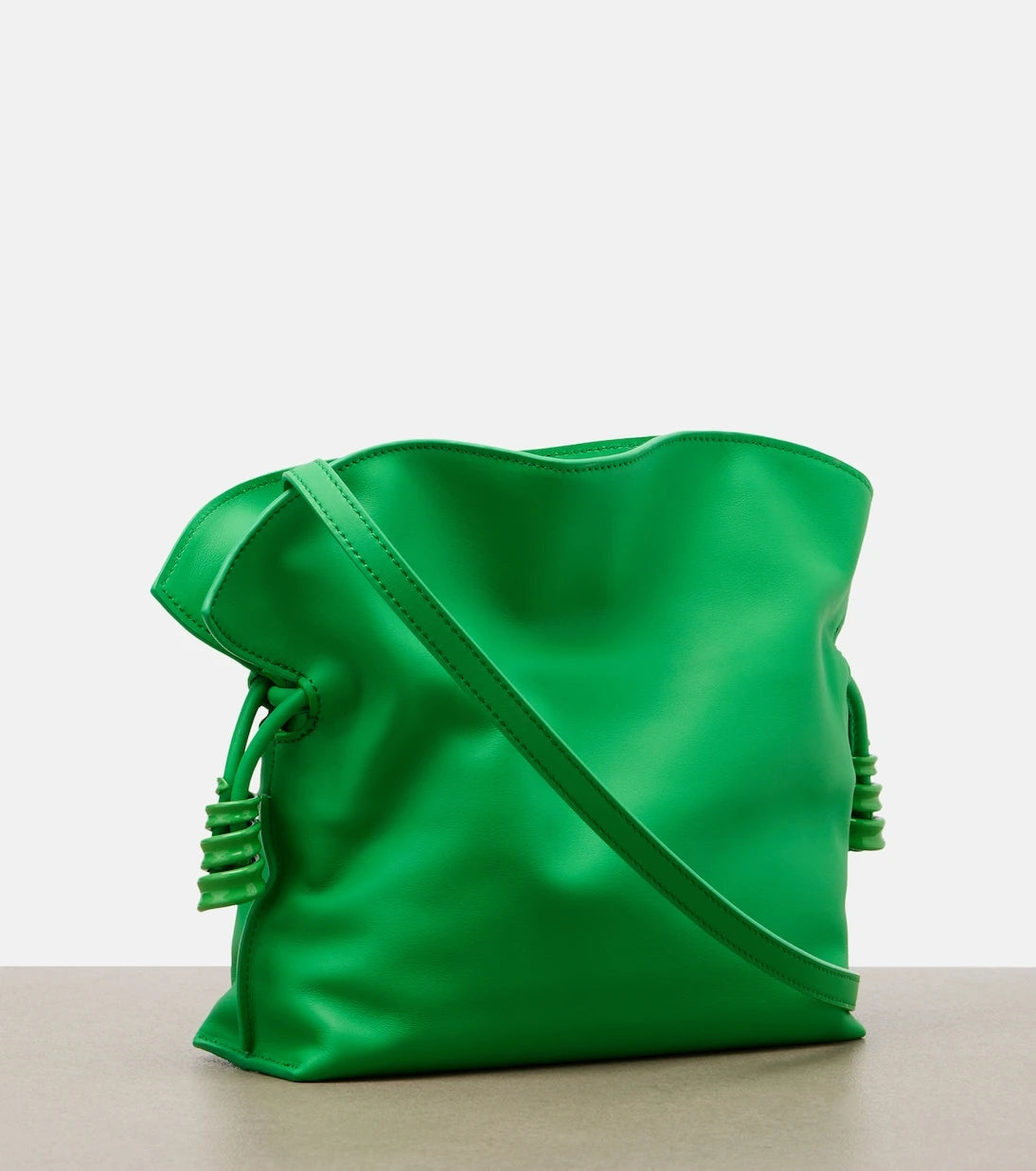 Loewe - Flamenco Coil Mini leather clutch